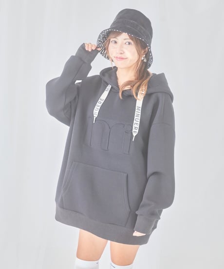 【再入荷】unisex embossed hoodie (M)