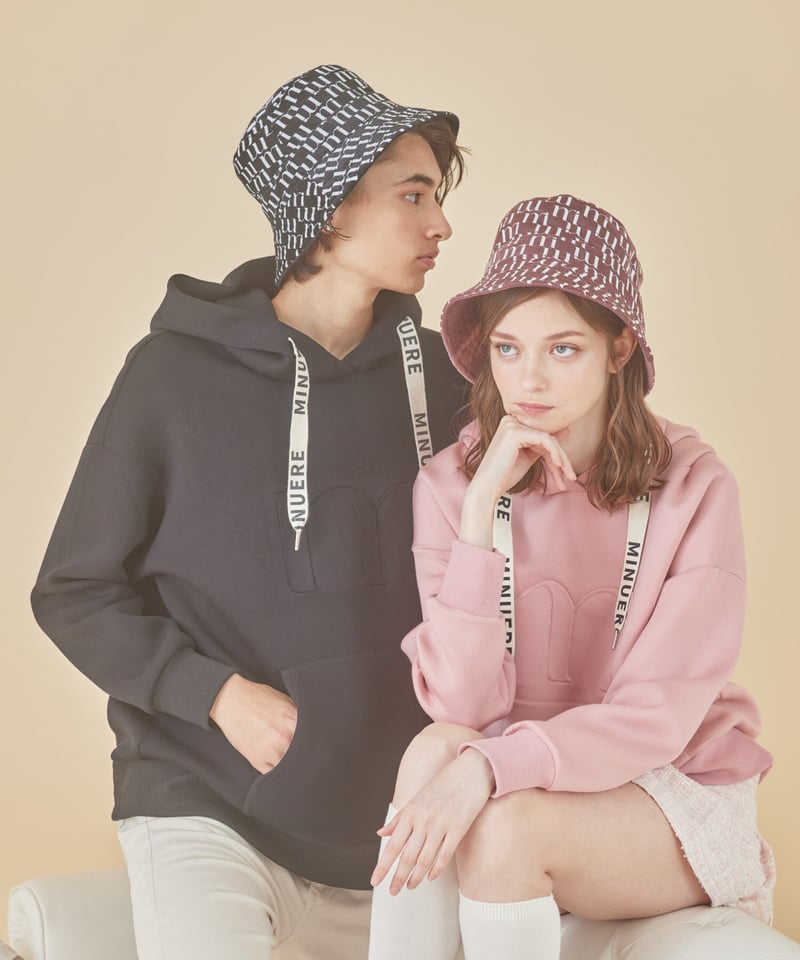 unisex velor bucket hat | ミヌエール（minuére）