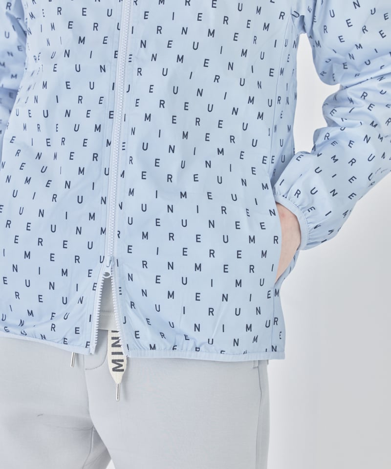 unisex rain wind breaker（blue） | ミヌエール（minuére）