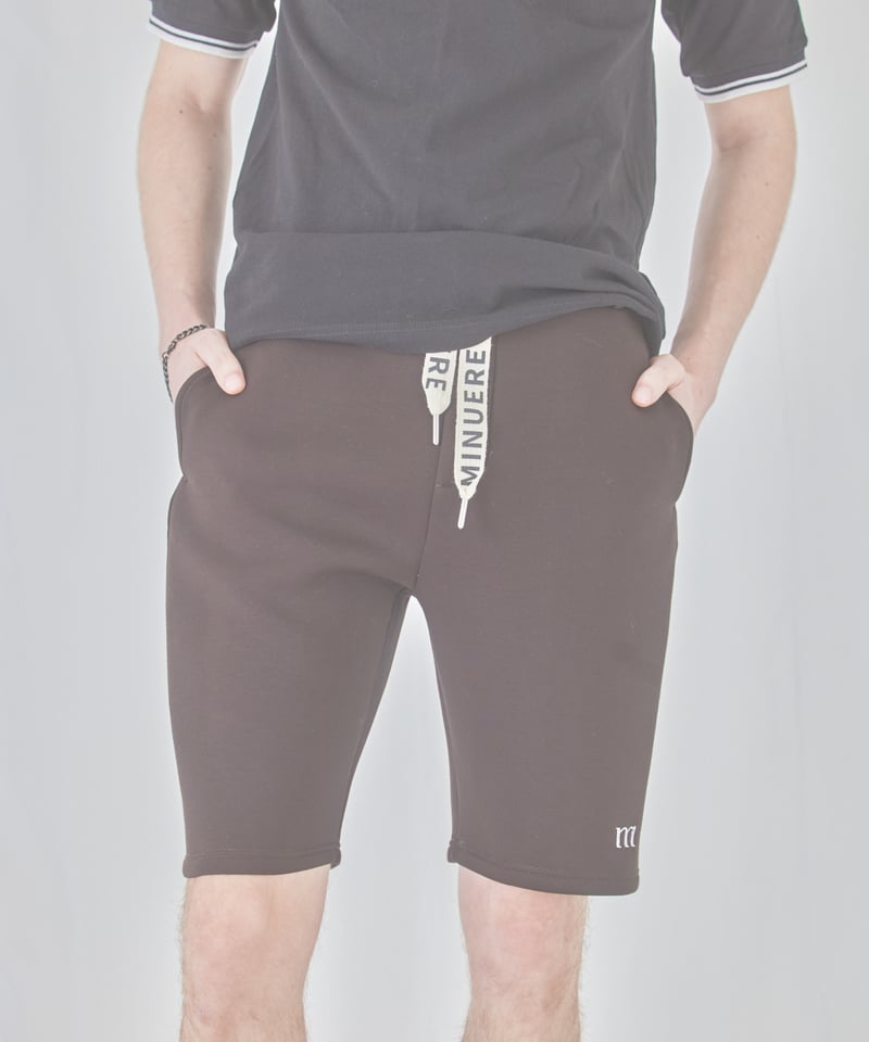 ミヌエール（minuere）/sweat half pants sweat half pants（black） | ミヌエール（minuére）