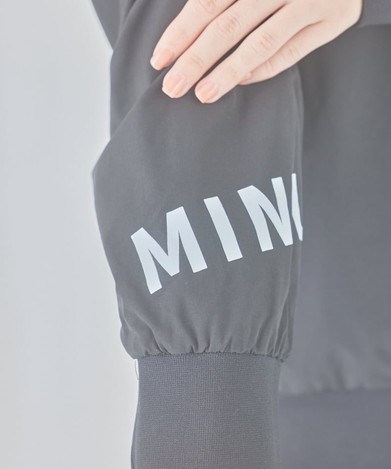 unisex reversible rain wind breaker (navy/black