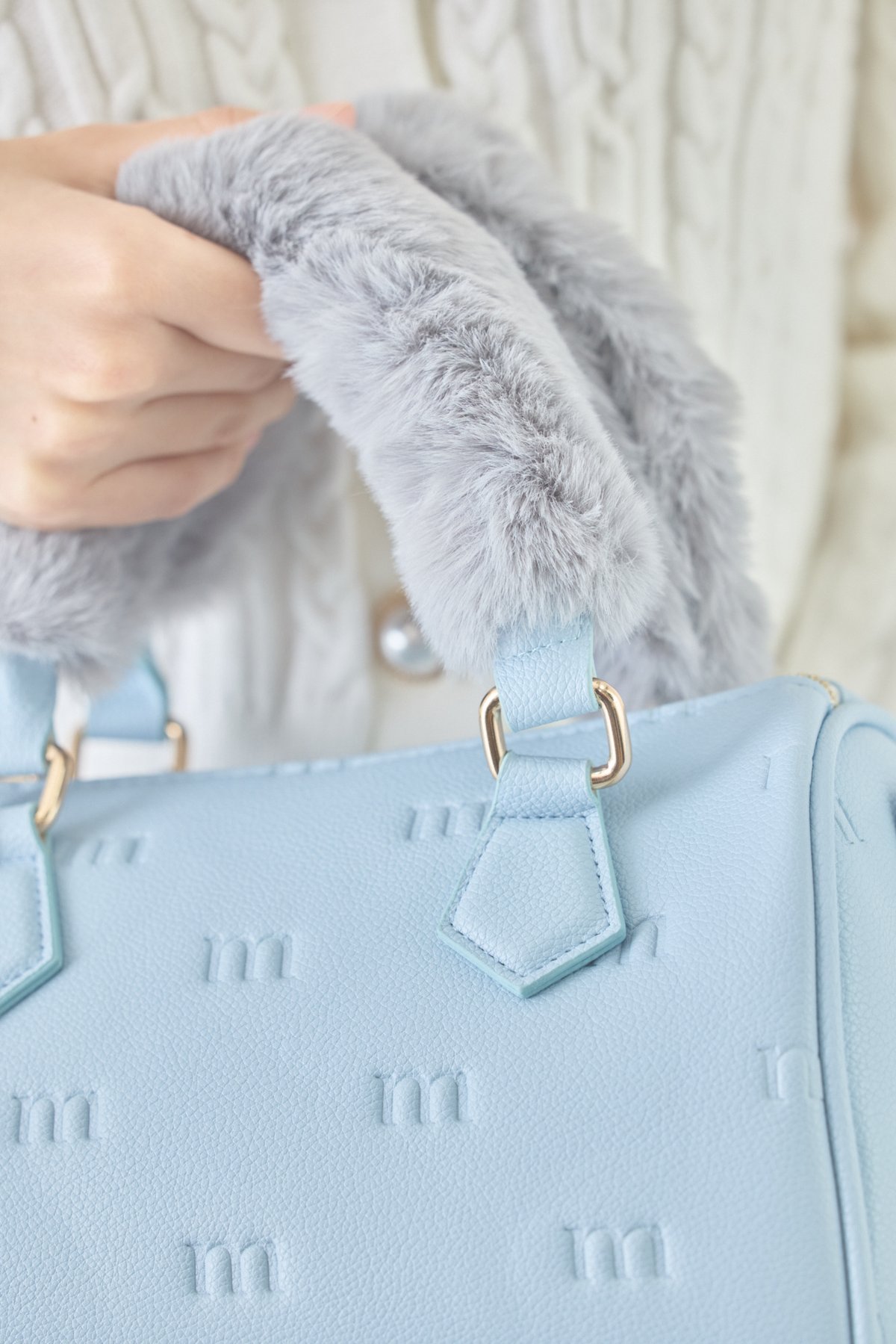 ミヌエール バッグ 2way bag (l.blue) | ミヌエール（minuére）