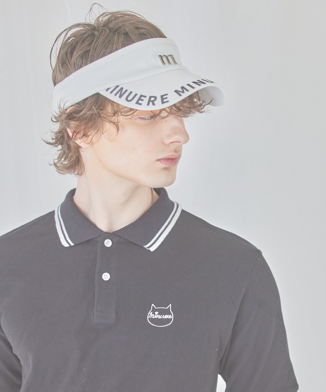 unisex charm sunviser | ミヌエール（minuére）