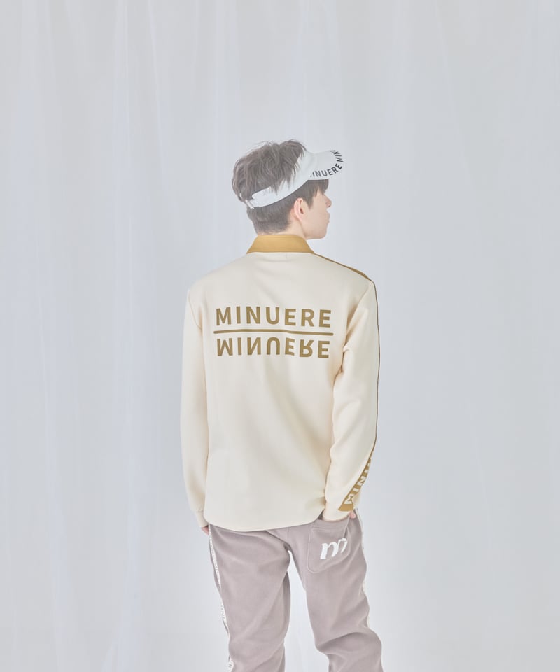 unisex bi-color set up (beige) | ミヌエール（minuére）