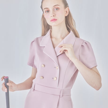 trench onepiece（pink）