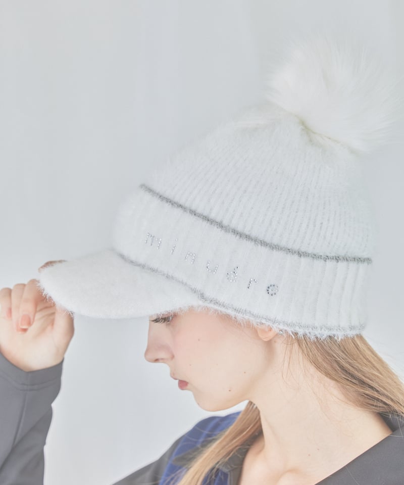 pon pon knit cap | ミヌエール（minuére）