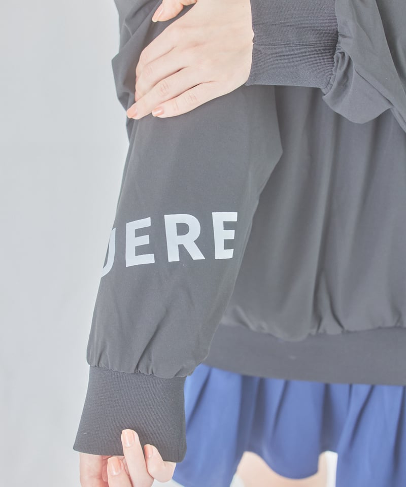 unisex reversible rain wind breaker (navy/black