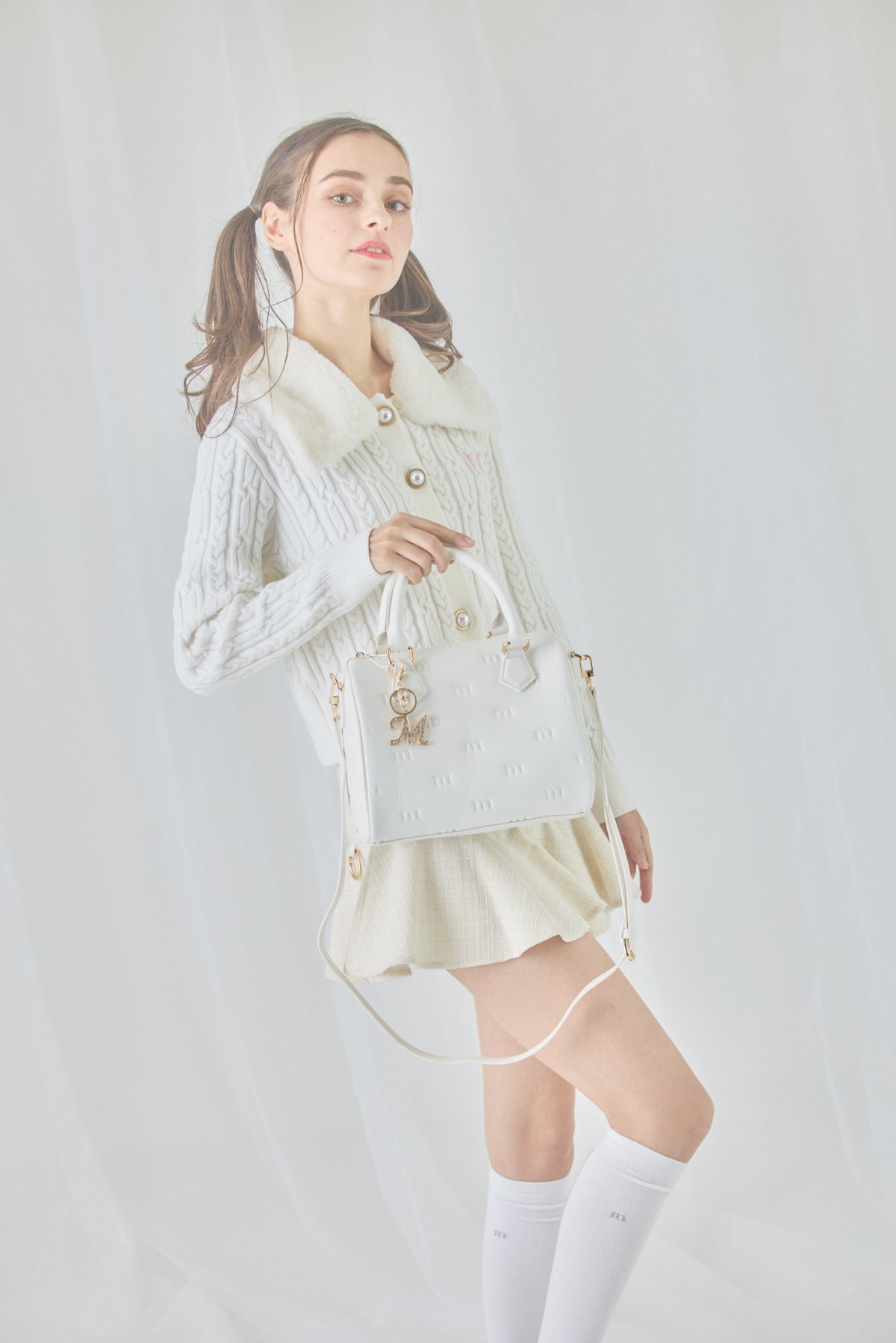 ミヌエール バッグ 2way bag (white) | ミヌエール（minuére）