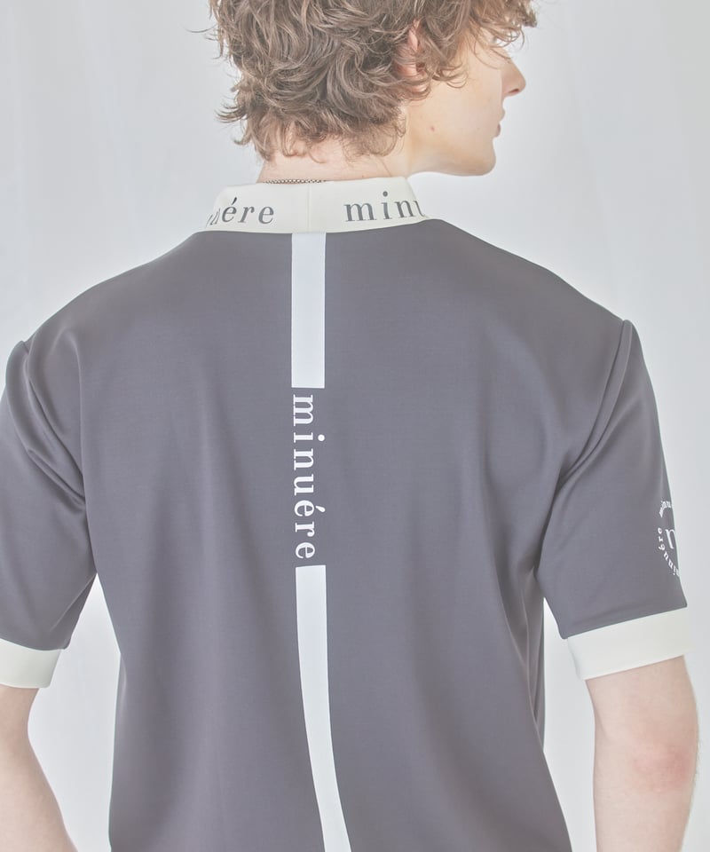 unisex mock neck（black） | ミヌエール（minuére）