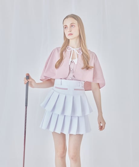 minuere ミヌエール　décolleté cut tops minuere ミヌエール décolleté cut tops Ivory Embroidered Cut