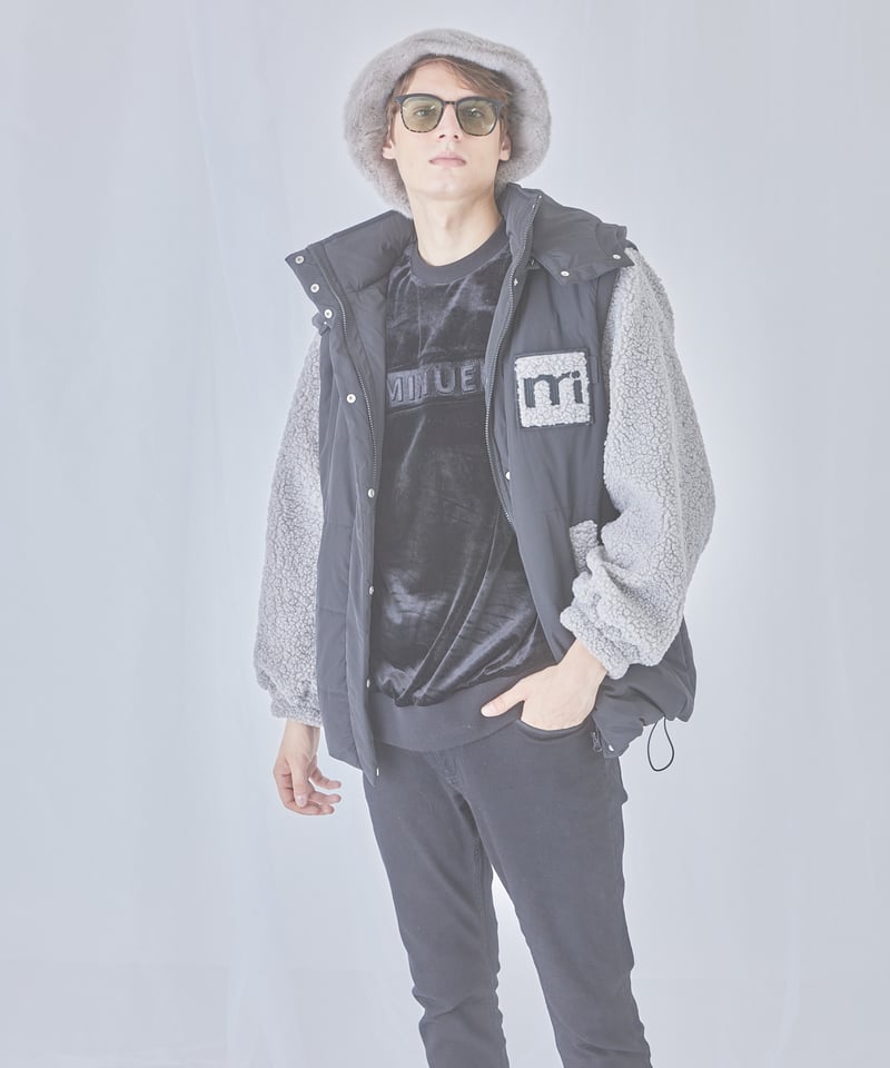 unisex fur vucket hat | ミヌエール（minuére）