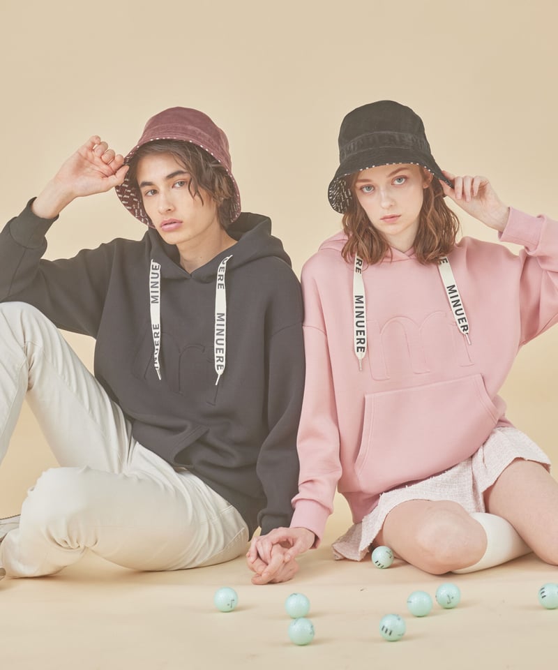 unisex velor bucket hat | ミヌエール（minuére）