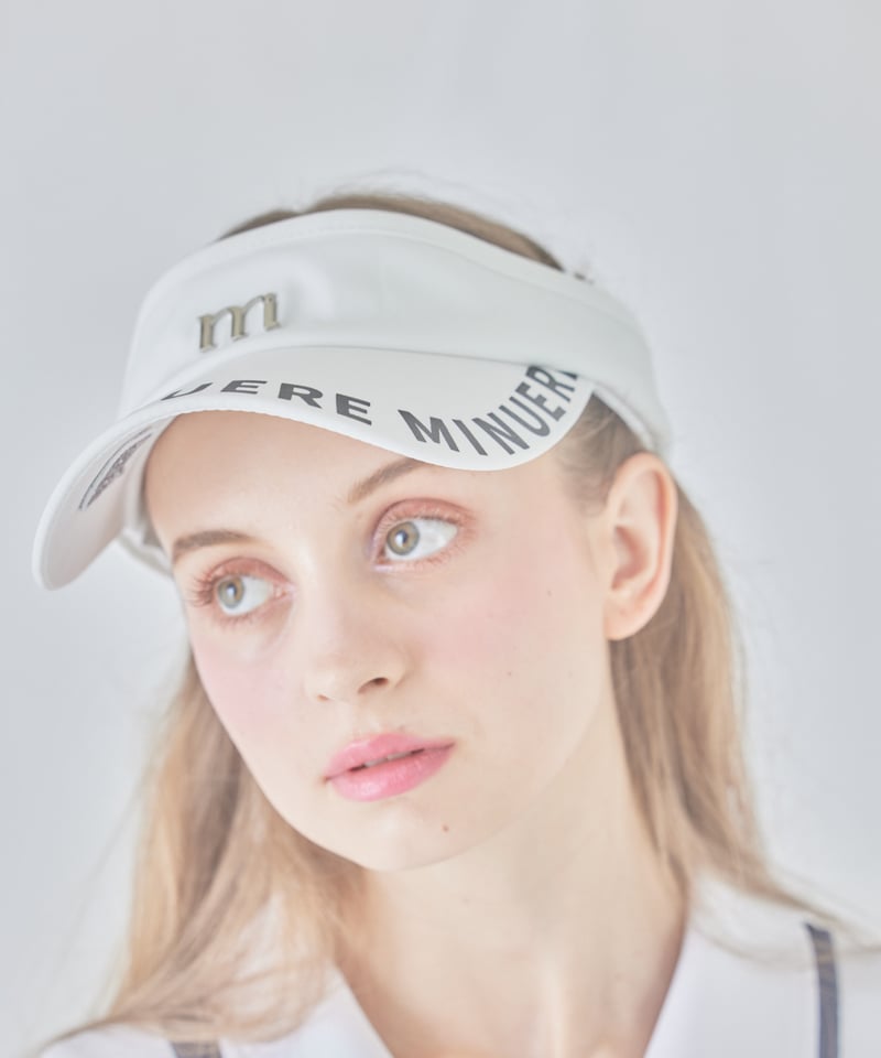 unisex charm sunviser | ミヌエール（minuére）