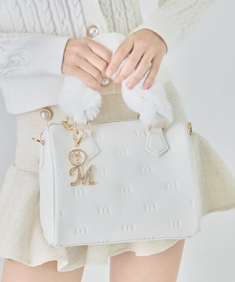 2way bag (white) | ミヌエール（minuére）