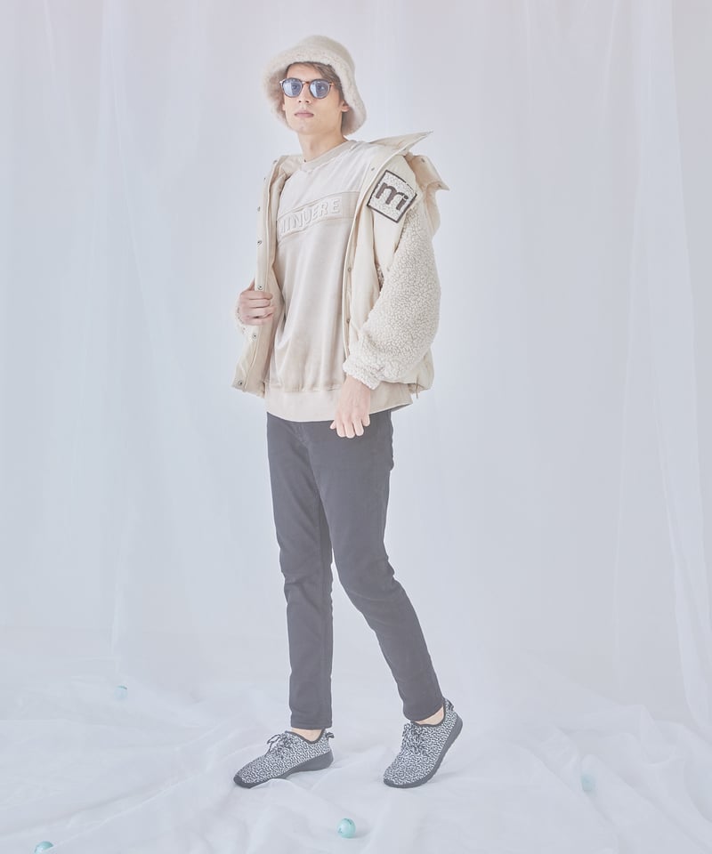 unisex fur vucket hat | ミヌエール（minuére）