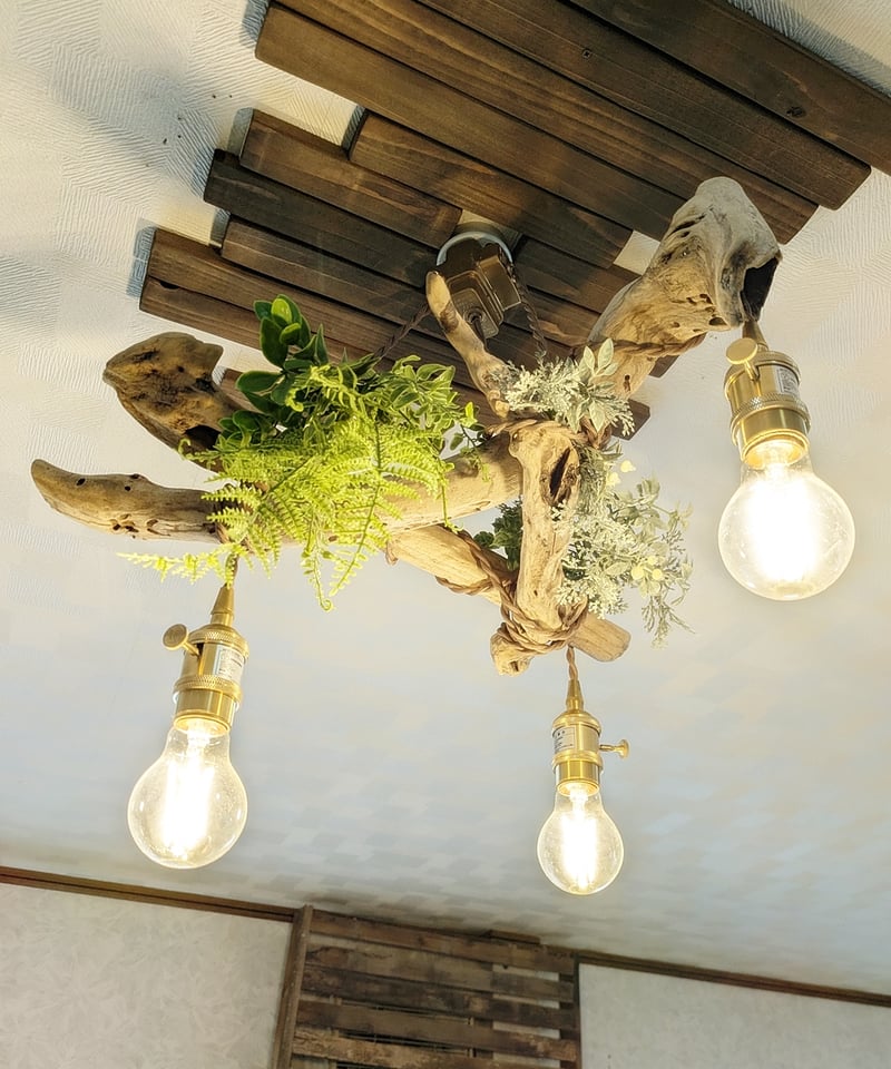 限定1台！ 流木のPendantlight 3灯 KAITO | RoomZ interior