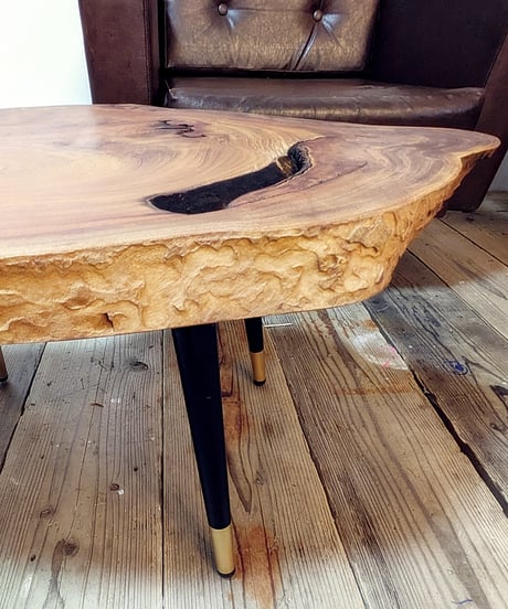 欅輪切り　Café Table