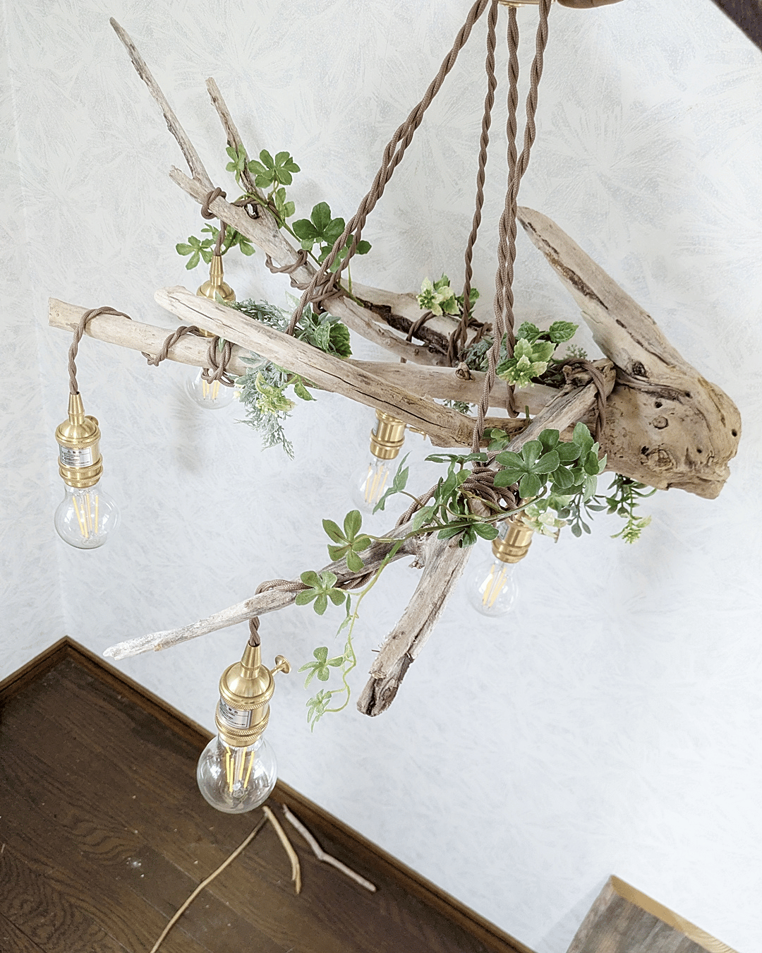限定1台！ 根流木のペンダントライト5灯 HOMARE | RoomZ interior