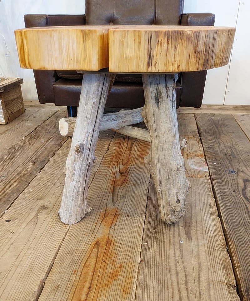 古杉切株と流木脚 サイドテーブル・スツール | RoomZ interior