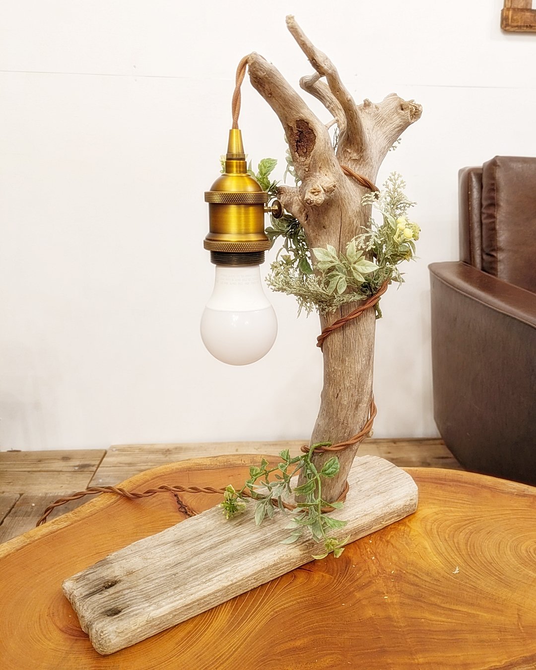 流木スタンドライト 価格相談対応します！！ 流木スタンドライト 価格