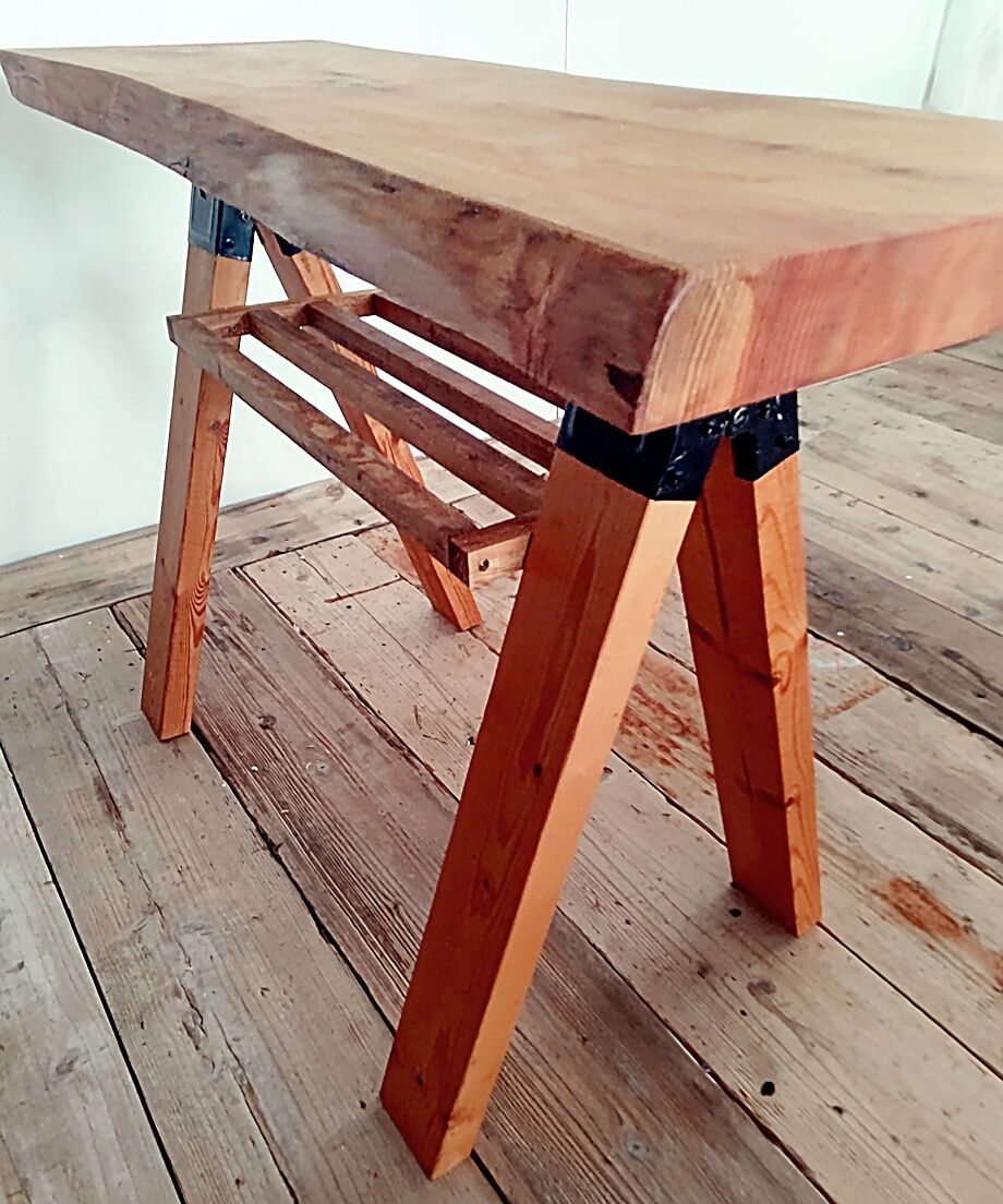 贅沢にもほどがある。檜一枚板ガーデンテーブル | RoomZ interior