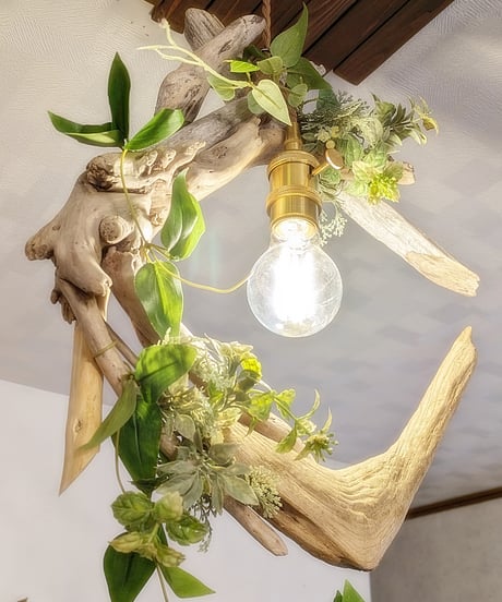 流木Pendant light1灯　TUGU