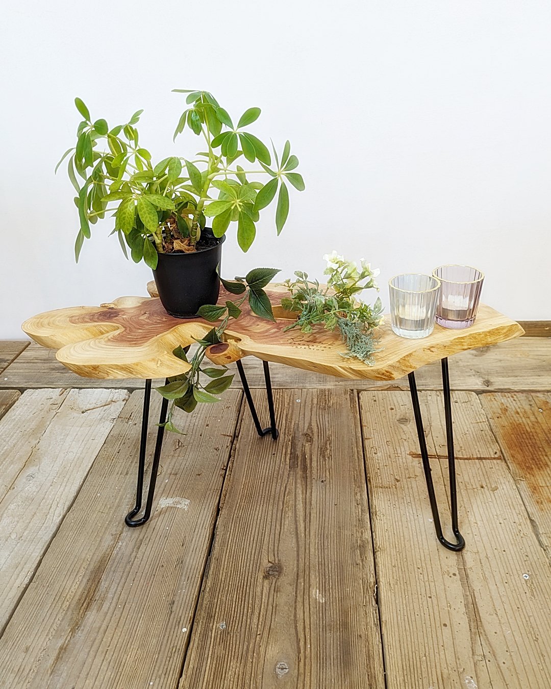 カイズカイブキ Iron low Table TypeC | RoomZ interior
