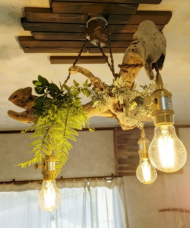 限定1台！ 流木のPendantlight 3灯 KAITO | RoomZ interior