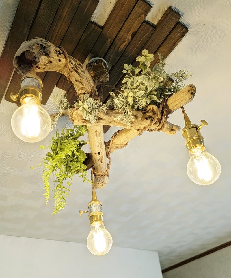 限定1台！ 流木のPendantlight 3灯 KAITO | RoomZ interior