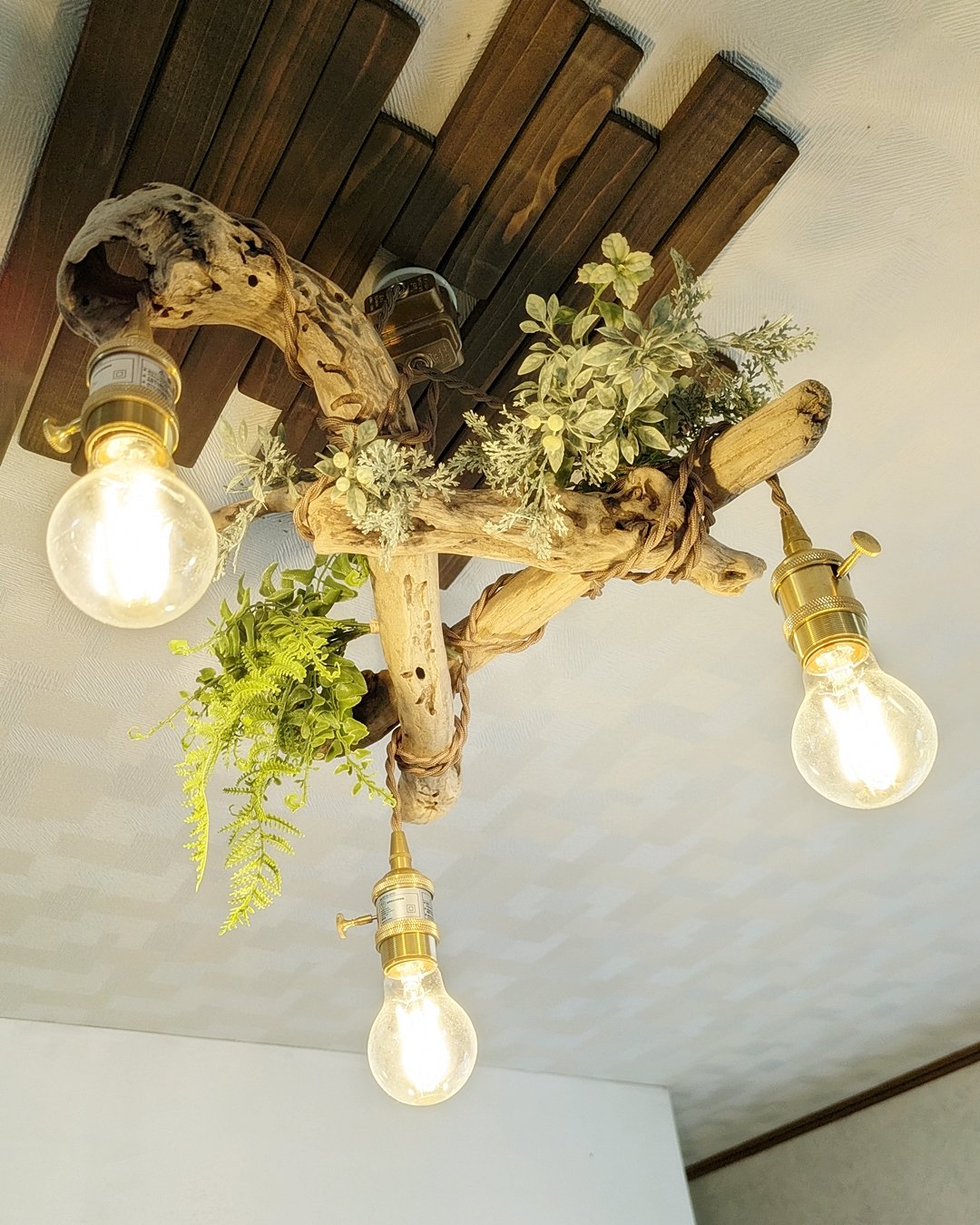 限定1台！ 流木のPendantlight 3灯 KAITO | RoomZ interior