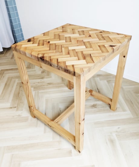 re:wood project結　CaféTable ＆ Bench