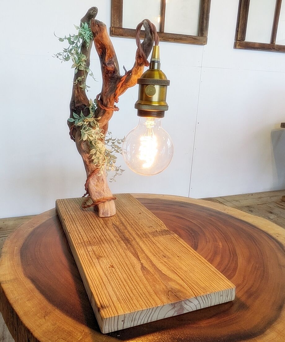 流木ライトスタンド NatureArt 流木のスタンドライト RSL4 | RoomZ interior