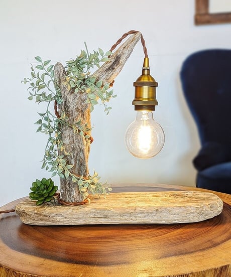 NatureArt　流木のスタンドライト