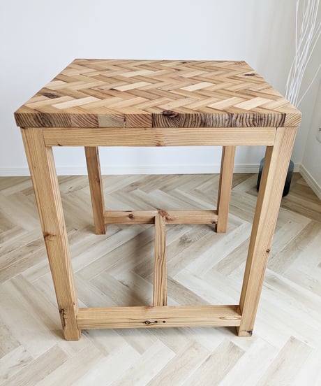 re:wood project結　CaféTable ＆ Bench