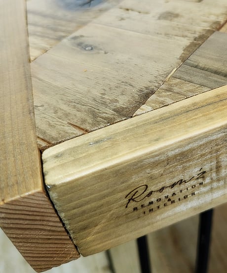 re:wood project結　小さな机　①②