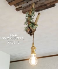 NatureArt　流木のペンダントライト1灯　RPL1-5