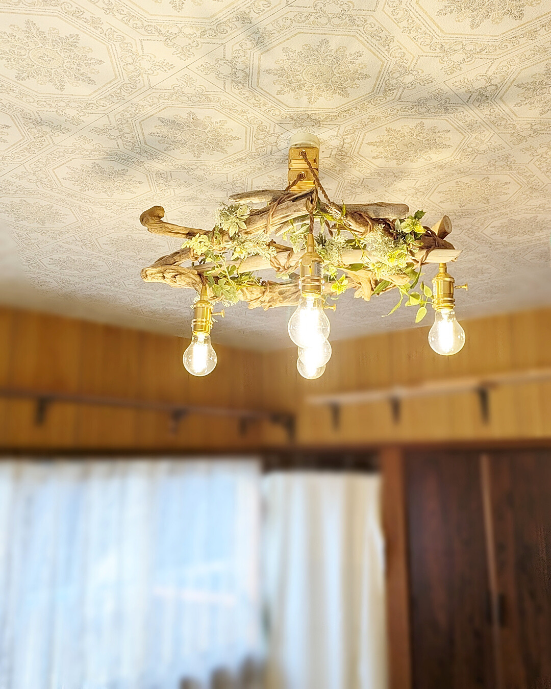 限定1台！ 流木のペンダントライト5灯 RIN | RoomZ interior