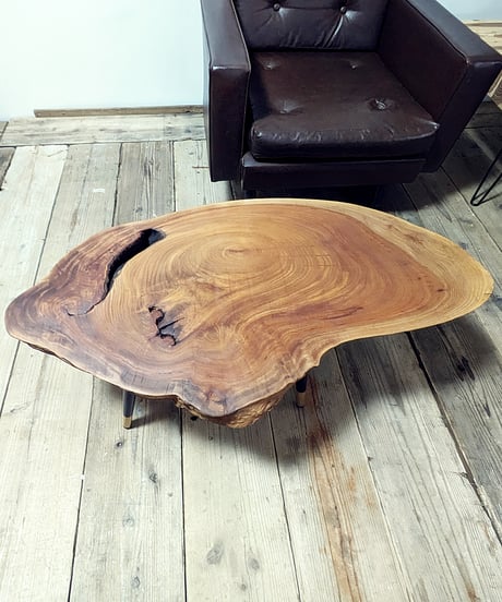 欅輪切り　Café Table