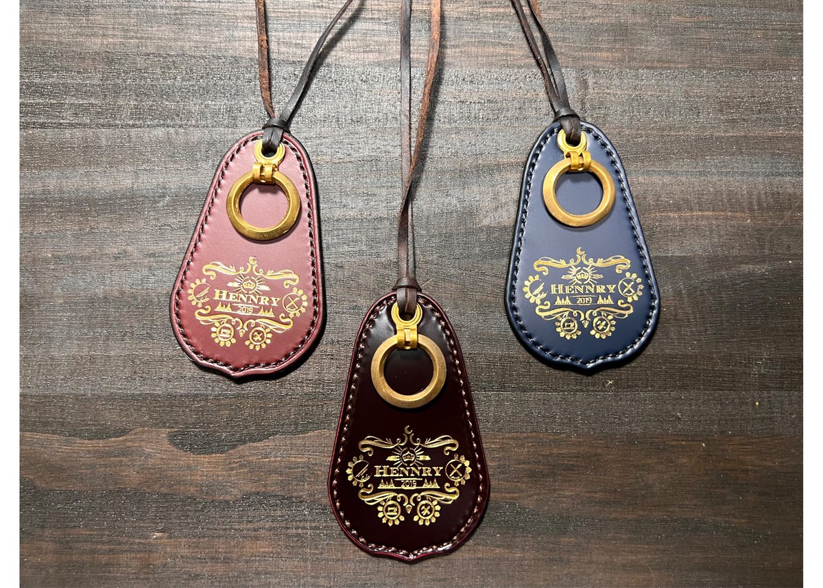 ラウンド用品・アクセサリー printgocco2003 コードバン ネックレス/サングラスホルダー | HENNRY