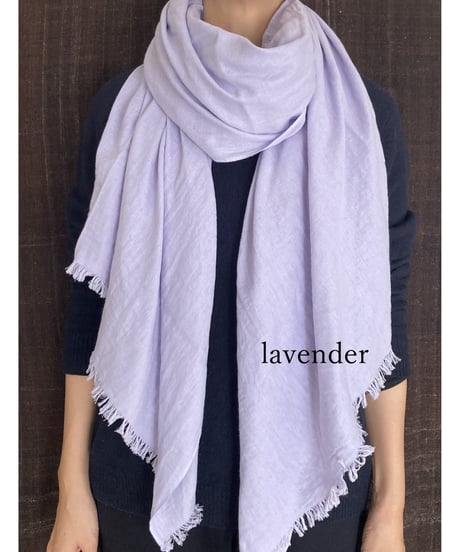 warmie. / double gauze cotton stole
