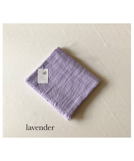 warmie. / double gauze cotton stole