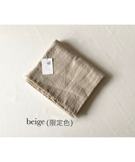 warmie. / double gauze cotton stole