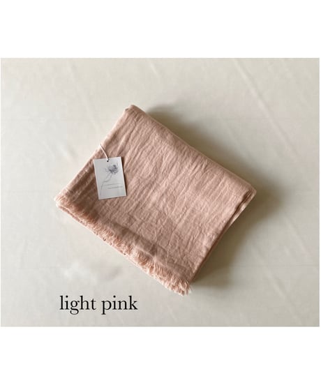 warmie. / double gauze cotton stole