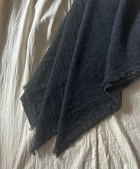 warmie. / square wool stole