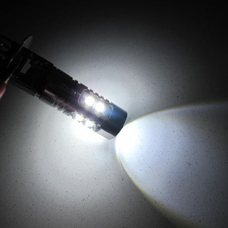 (12V/24V) H3 LEDフォグランプ / 10W / 白 / 2個セット / 互換品