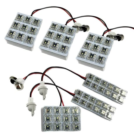 タント タントカスタム /L375S L385S / ルームランプセット/ 6ピース / FLUX 63発 /白/LED 互換品