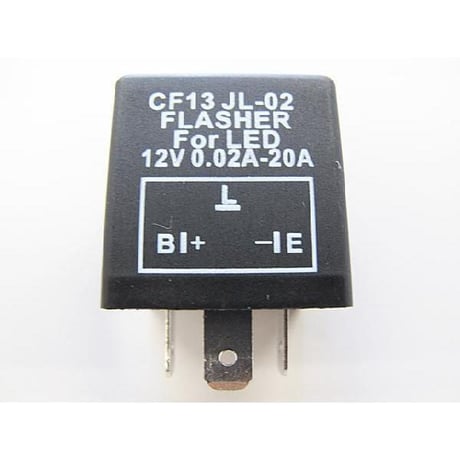 ハイフラ防止 / ウィンカーリレー  /ＣＦ-１３/３ピン / 汎用 / LED対応 / 互換品