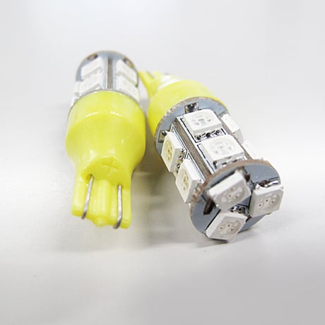 T15/T16 / 3chip SMD / 13連 / (オレンジ) / LED / ウィンカーなどに / 2個セット / 互換品