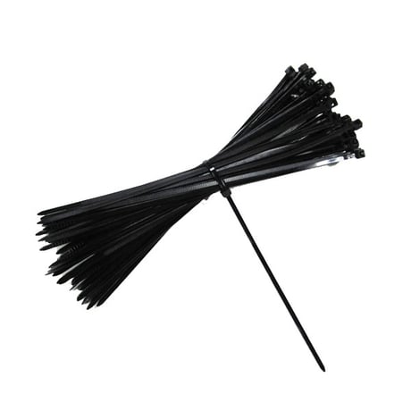 結束バンド /　タイラップ (タイプ１ (4x200mm))(黒) (50本セット) / 互換品