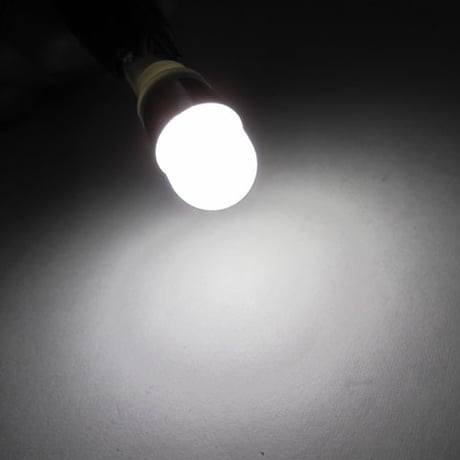 T10 / ボール型 LED / 360°発光 / 白 / 2個セット / LED / ポジション等 / 互換品